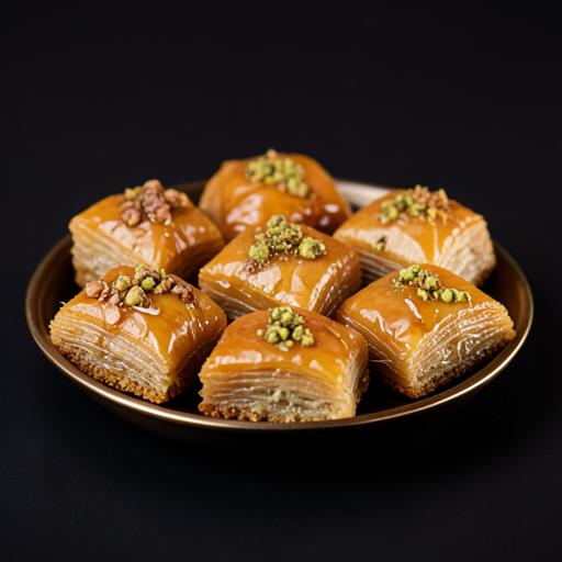 Premium Pistachio Baklava Tray